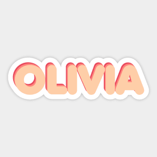 Olivia Sticker